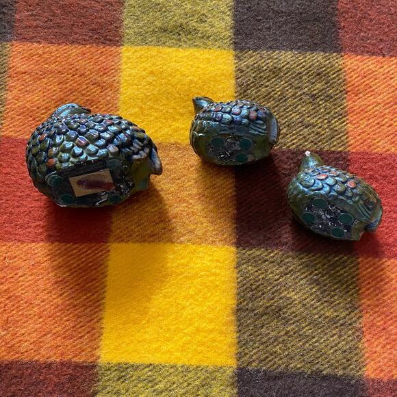 Vintage Quail Bird Ceramic 3-Count Home Decor Figurines - Picture 5 of 11